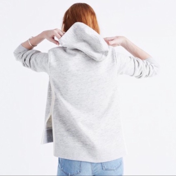 Madewell Side-Slit Hoodie Sweatshirt - Picture 3 of 8